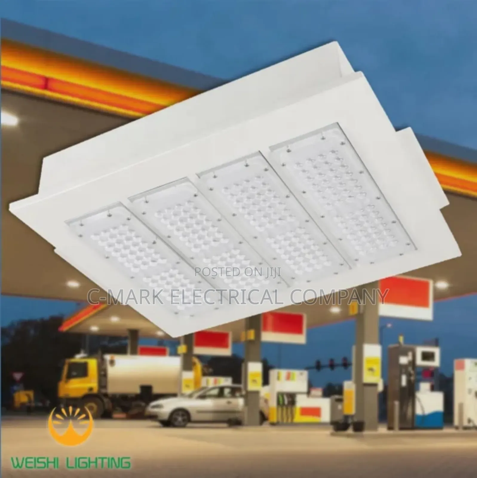 High Brightness 100w,200w Led Canopy Light for Gas Station