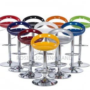 Modern Abs Plastic Adjustable Height Bar Stool