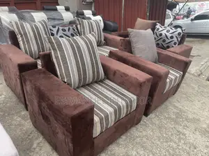 A Standard 7 Seater Pillow Back Sofa