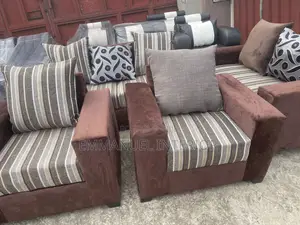 A Standard 7 Seater Pillow Back Sofa