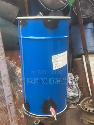 Open and Closed 75l Diesel Drum