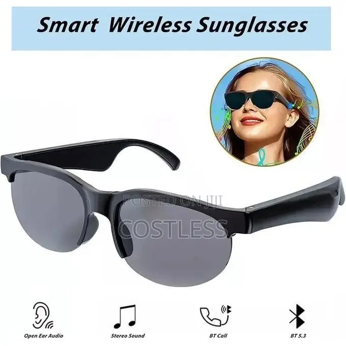 Wireless Smart Bluetooth Polarized Headset Glasses