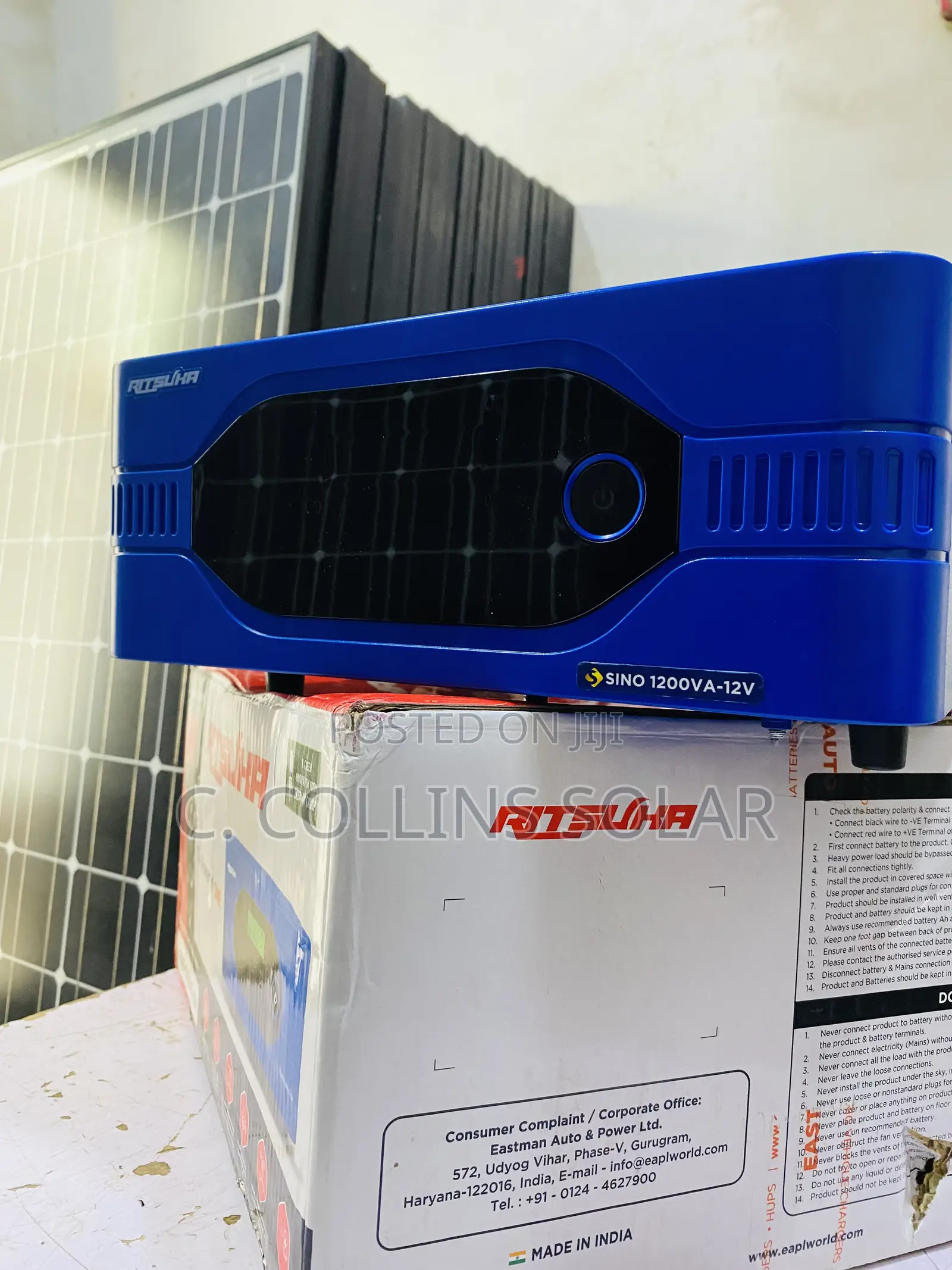 1.2kva Ritsuka India Inverter