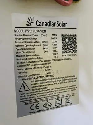 Canadian 300w Panel