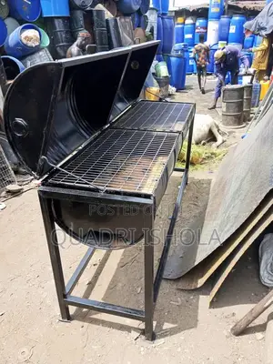 Combine Open and Close Barbecue Grill Stand
