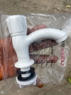 Plastic Basin White Tap