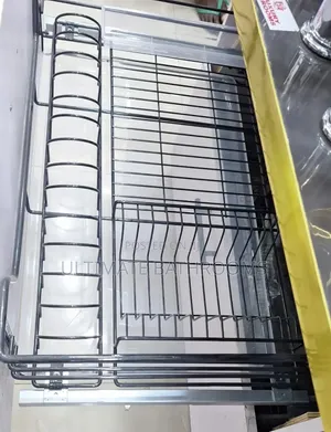 Pull Out Drawer Plate Rack 80cm