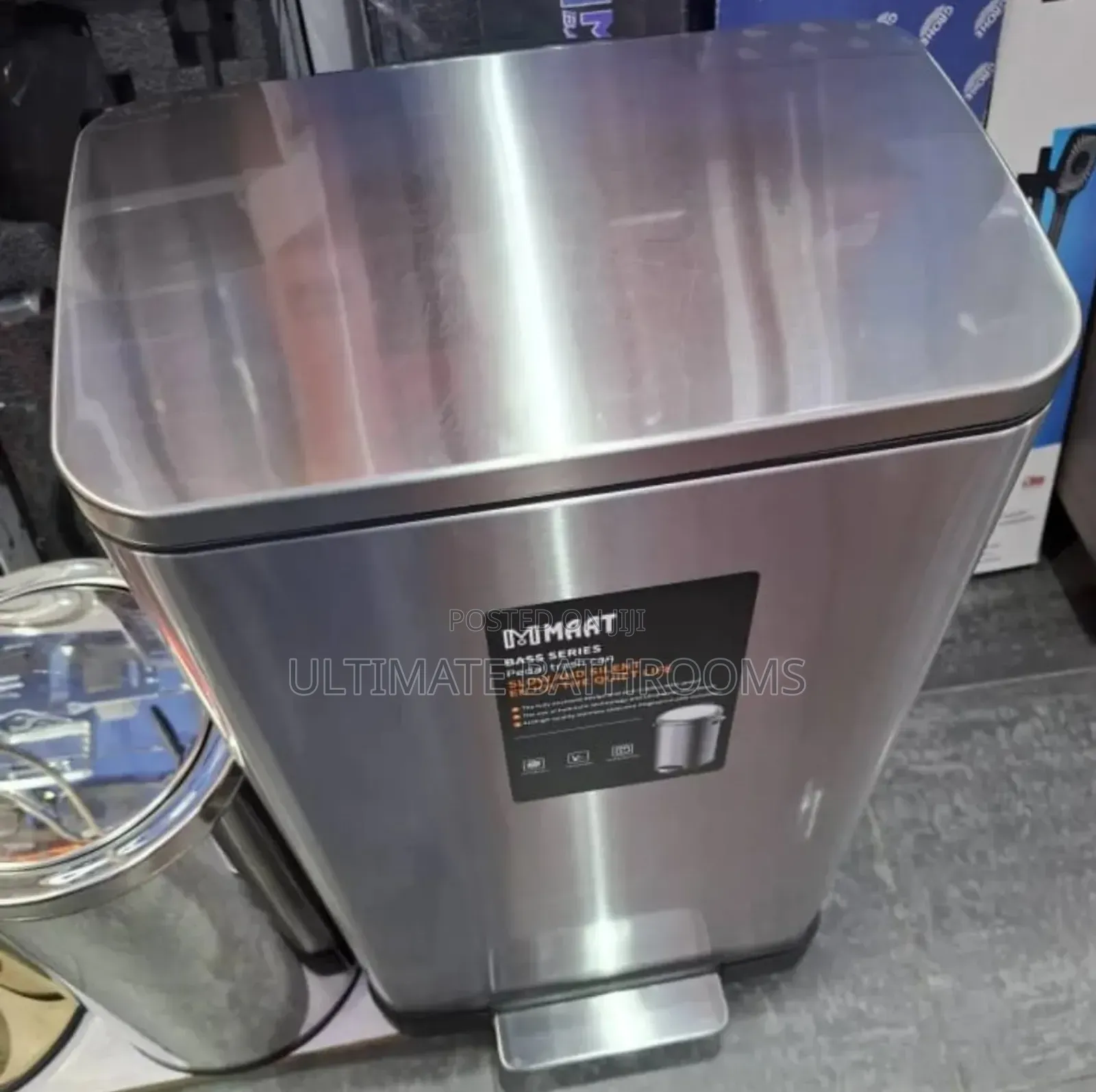 50liters Capacity M.Maat Waste Bin