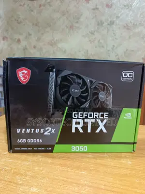 Msi 6gb RTX 3050 Graphic Card