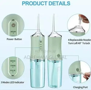 Portable Oral Irrigator Machine Water Jet 3modes Usb Rechargeable