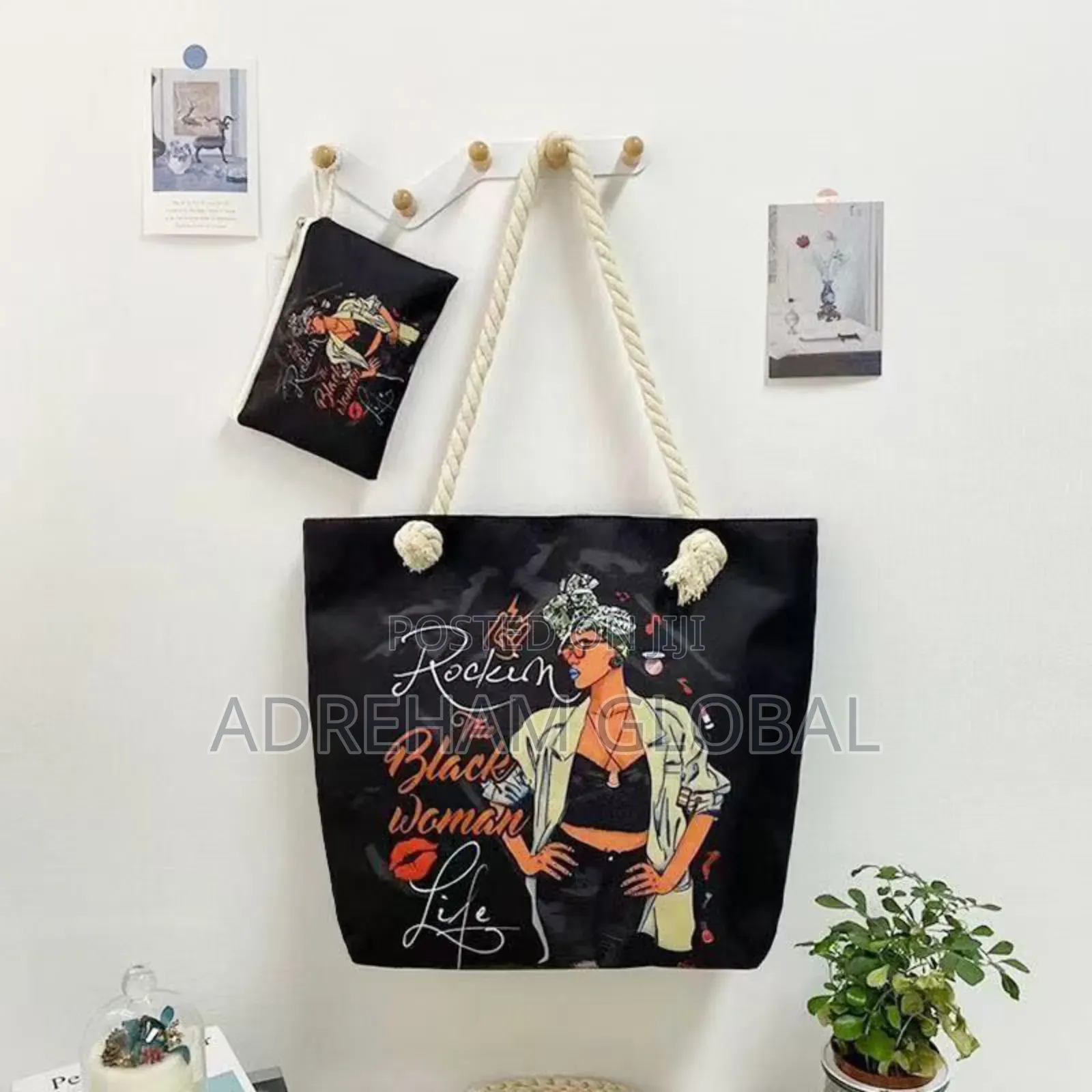 Facial Tote Bag
2 in 1