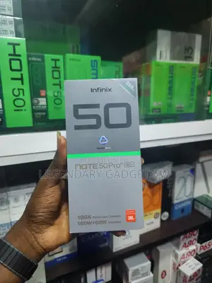 New Infinix Note 50 Pro 4G 256 GB Black