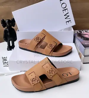 Photo - Loewe Quality Luxury Men Genuine Leather Slip-On