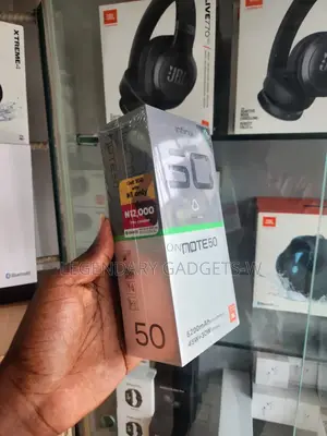 New Infinix Note 50 4G 256 GB Black