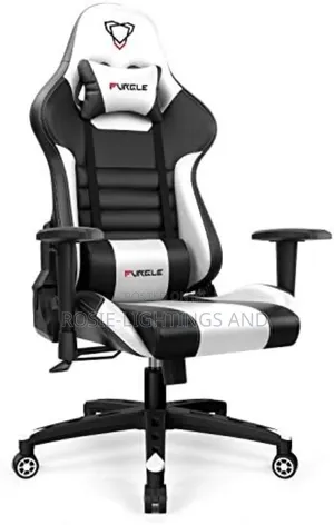 Executive Furgle Ergonomic Gaming Chair(Black White)