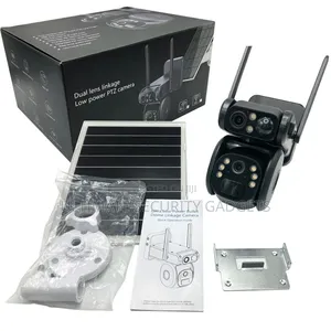 4g Sim Solar Powered Dual Lens Camera