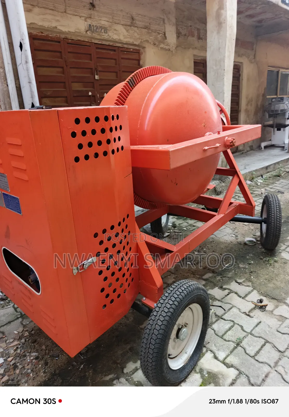 Water Cooler Engine Concrete Mixer