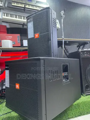 JBL Srx718s 18” Sub Speaker and 12” Monitor Speaker (Pair)