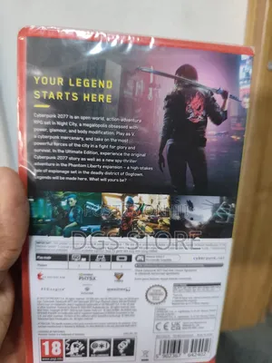 Nintendo Switch 2 Cyperpunk 2077 Game