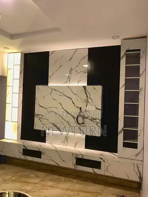 HDF/High Glossy Wall Tv Console.