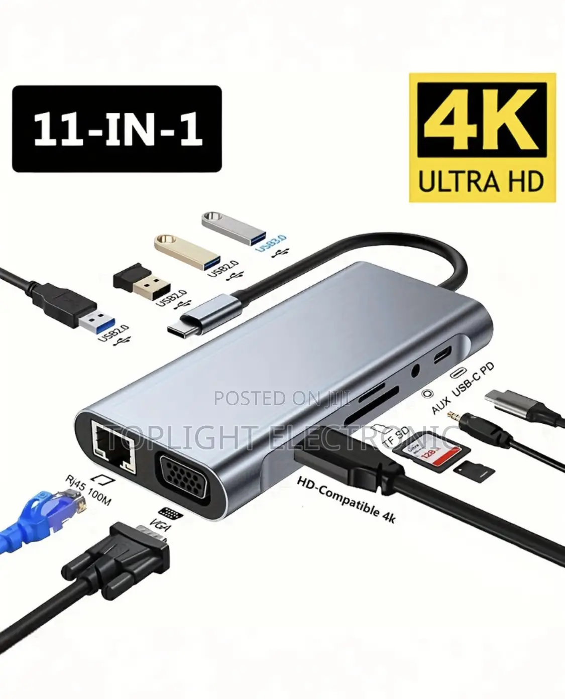 Type C Adapter 11 in 1