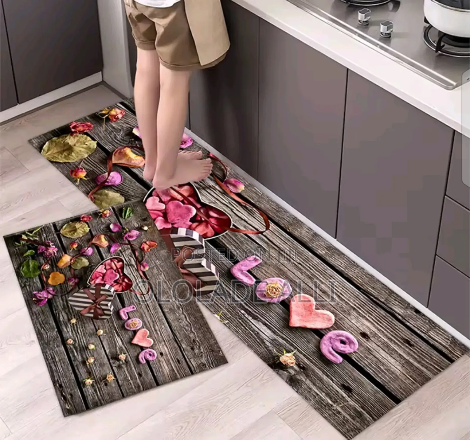 2 In 1 Kitchen Runner Mat