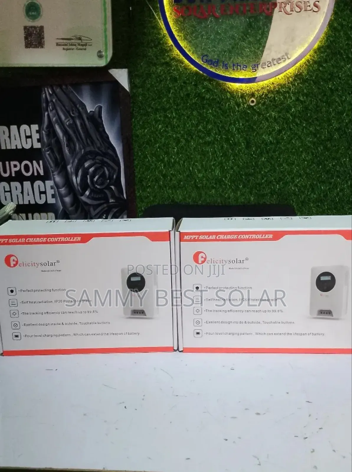 45ah-48v Felicity MPPT Solar Charge Controller Available.