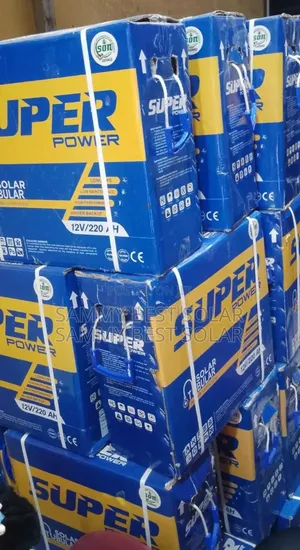 220ah-12v Super Power Tall Tubular India Battery Available.