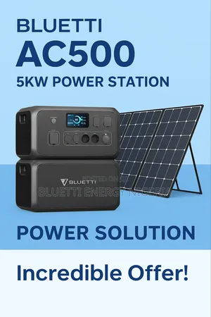 Bluetti Ac500 5kw Power Station