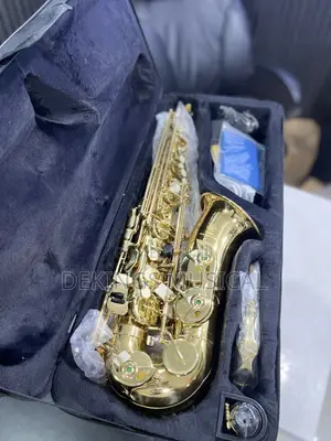Photo - Yamaha Alto Saxophone Gold Woodwind