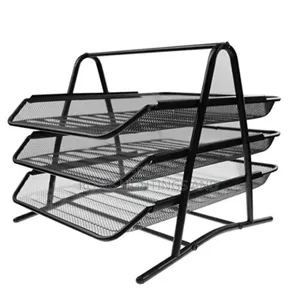 3 Tier Office Metal Desk Organizer