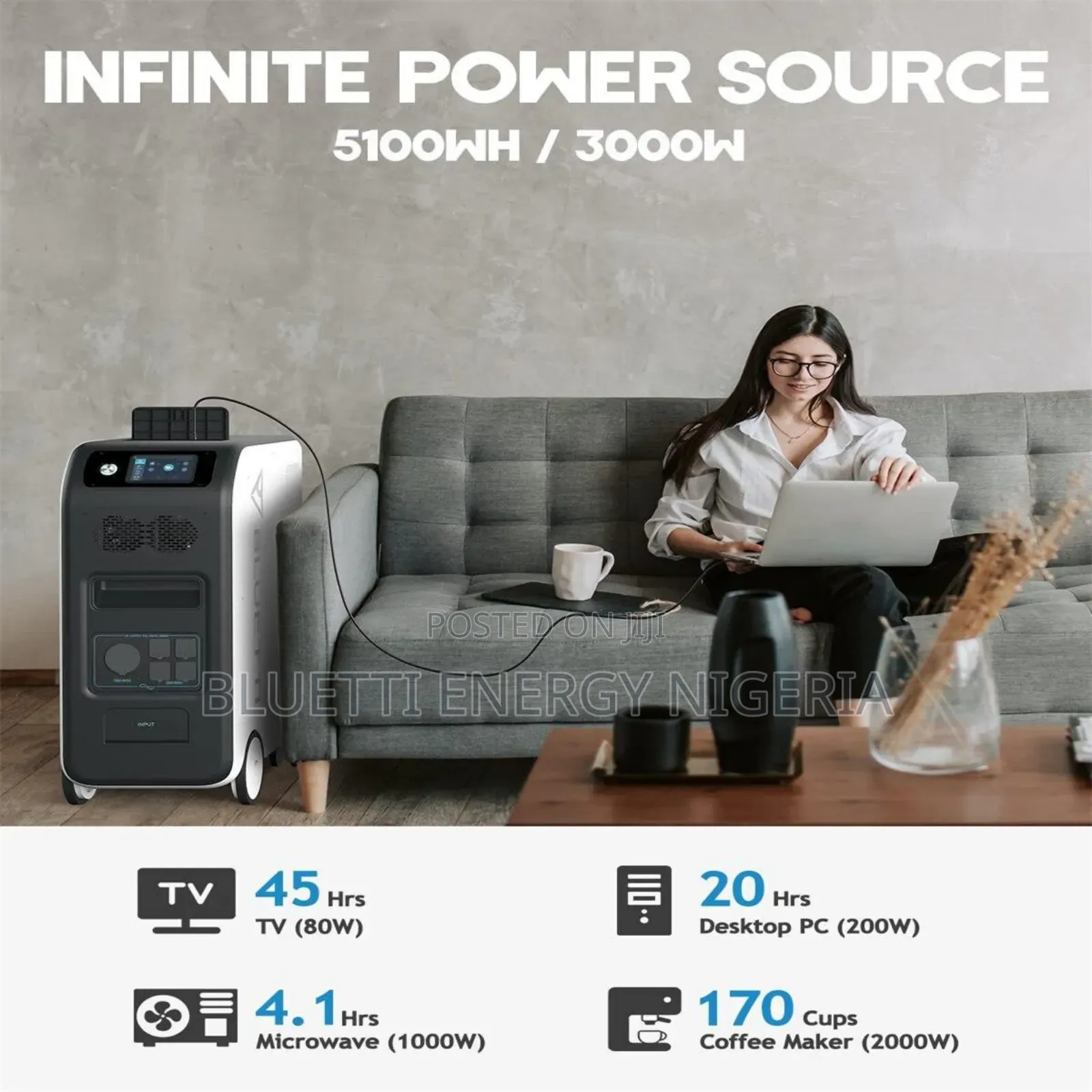 Bluetti Ep500pro 3kw Power Station