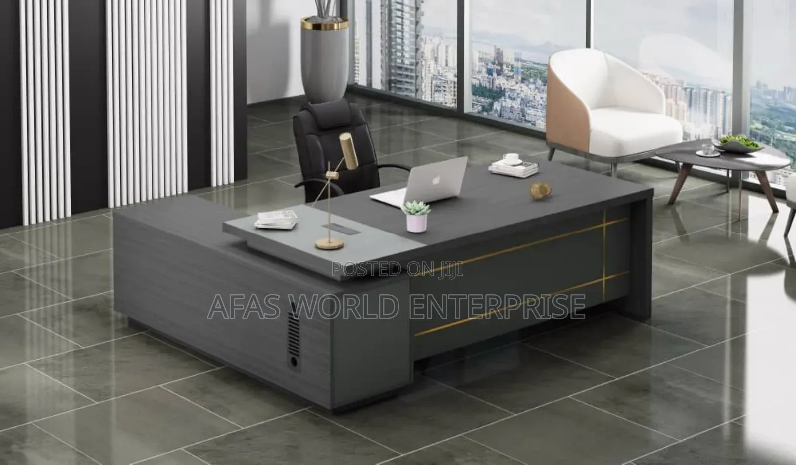 1.6m Office Table With Many Features