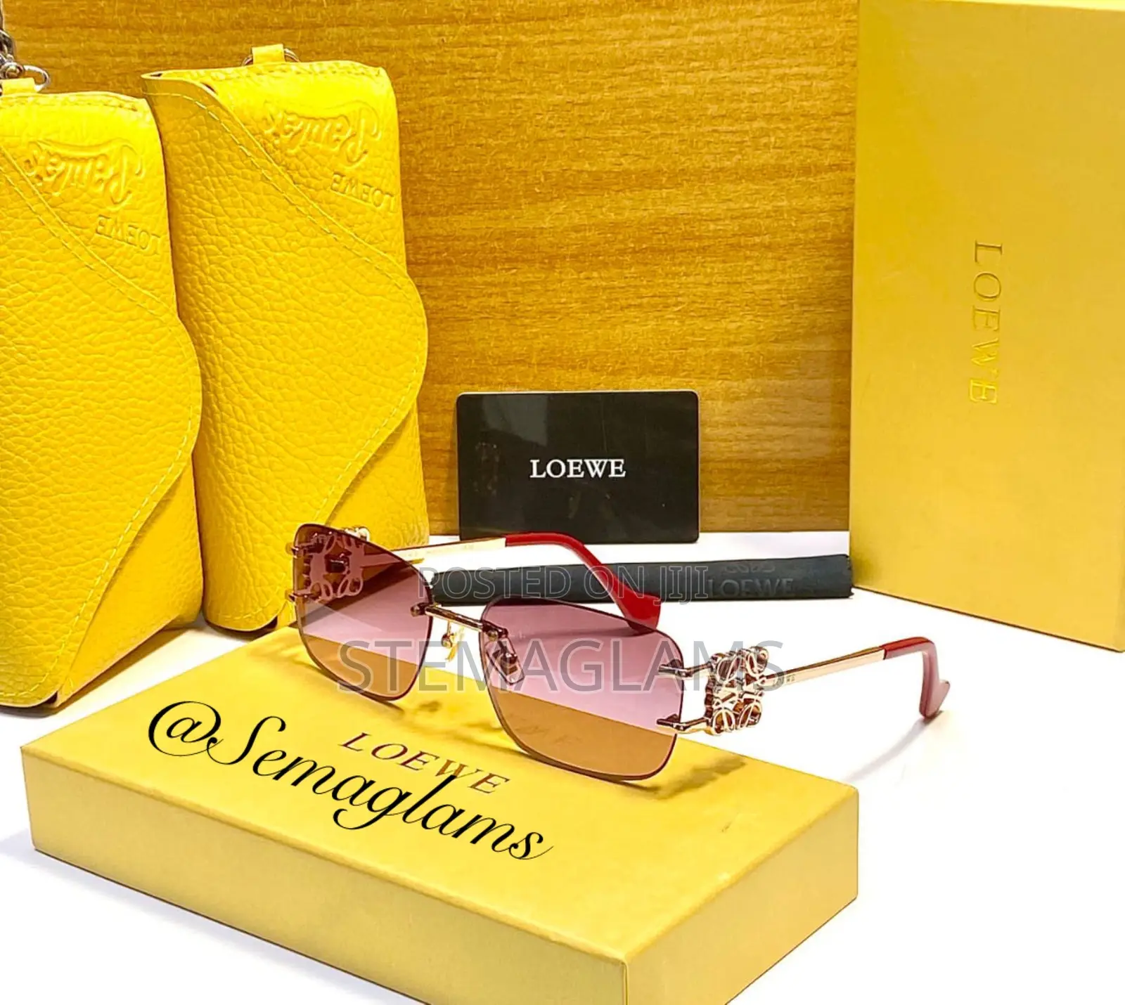 Loewe Frameless Photo Fashion Glasses