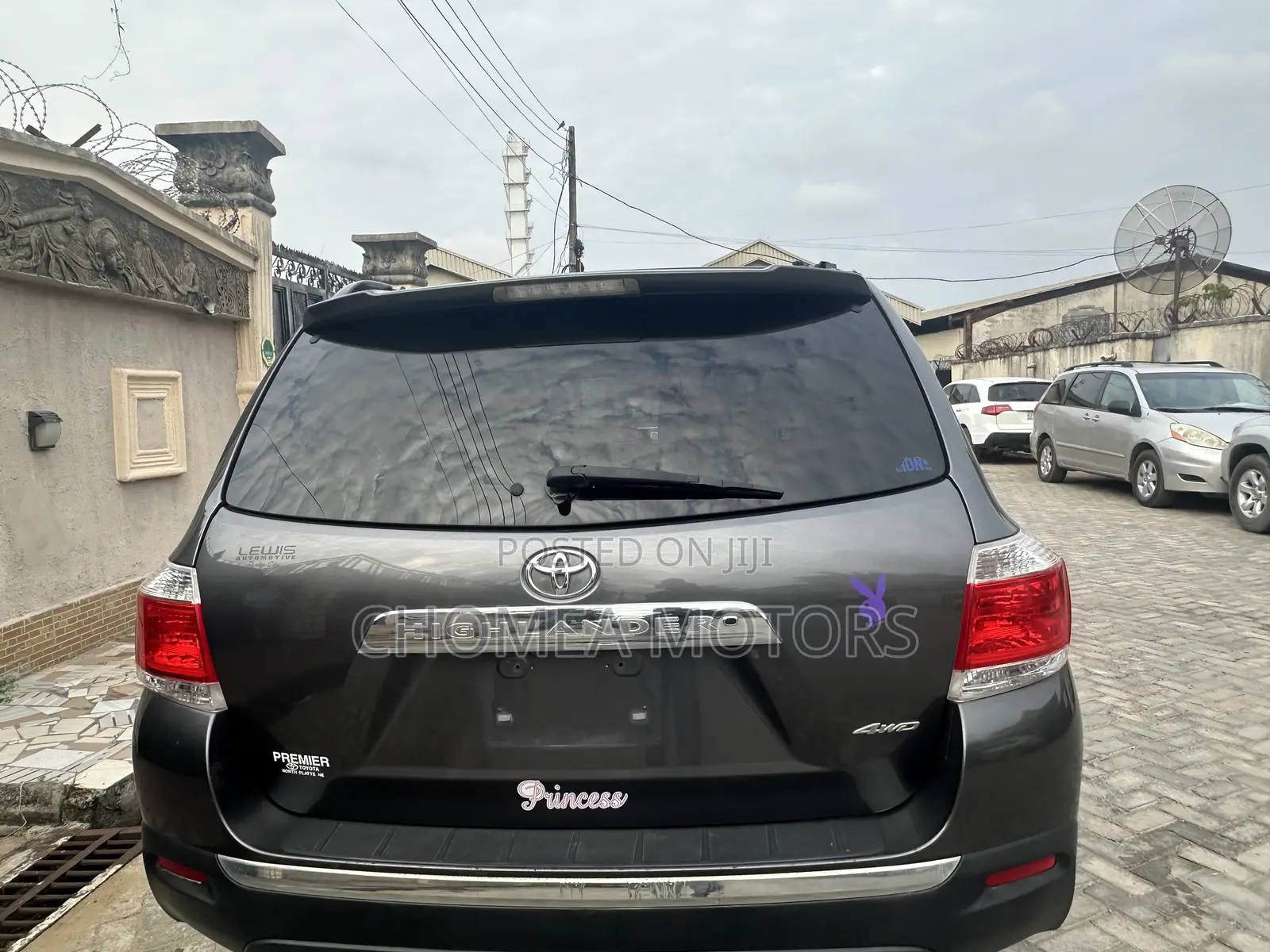 Toyota Highlander 2012 Gray