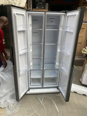 New Royal Side by Side Fridge Led Light Super Cooling