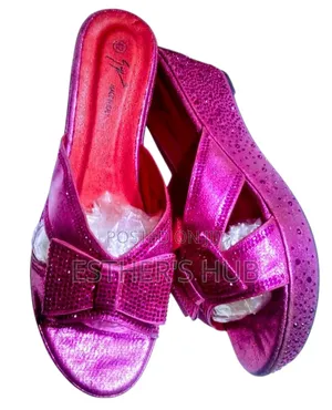 Pink Women Slippers Size 42 Available