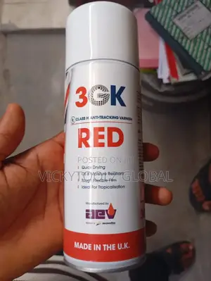 Anti Tracking Varnish Red