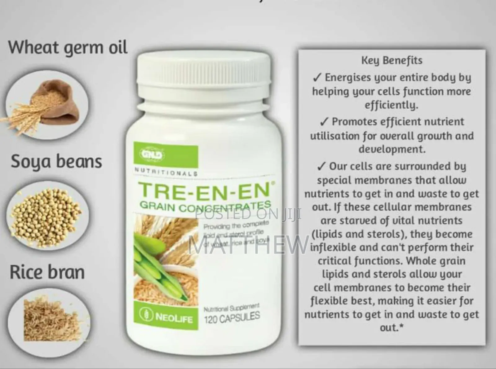 Tre-en-en Capsule - 120 Capsule