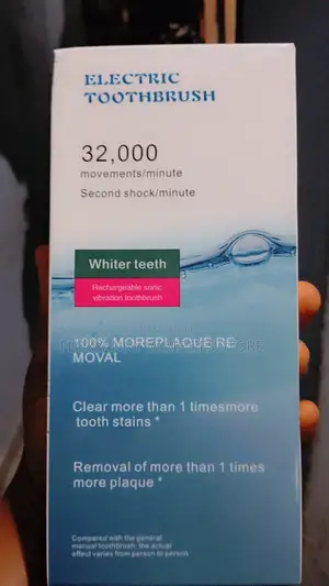 Rechargeable Toothbrush With 4 Heads