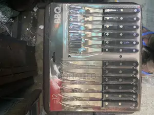 BBQ 6pcs Steak Knife and Fork