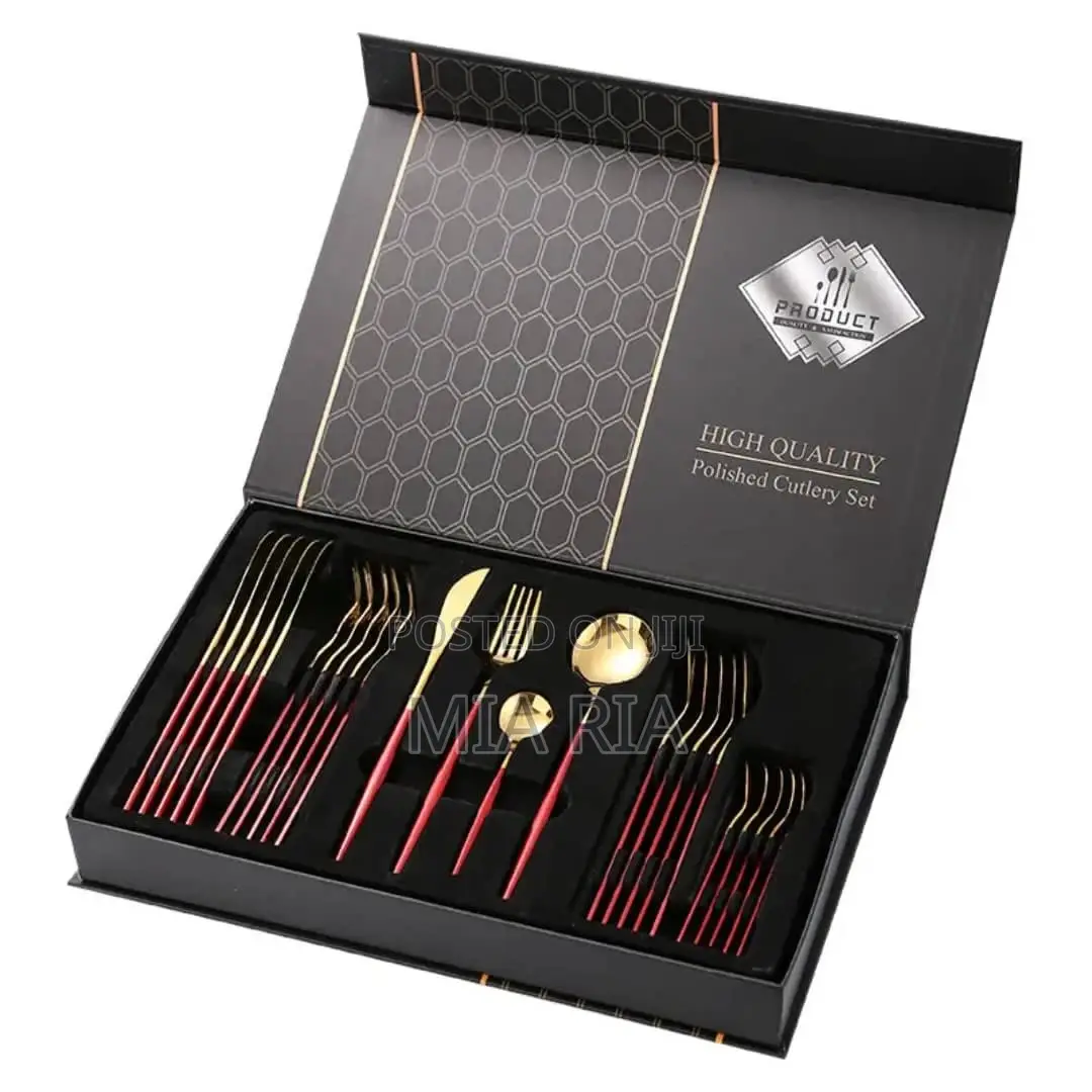 24pcs Box Cutlery Set