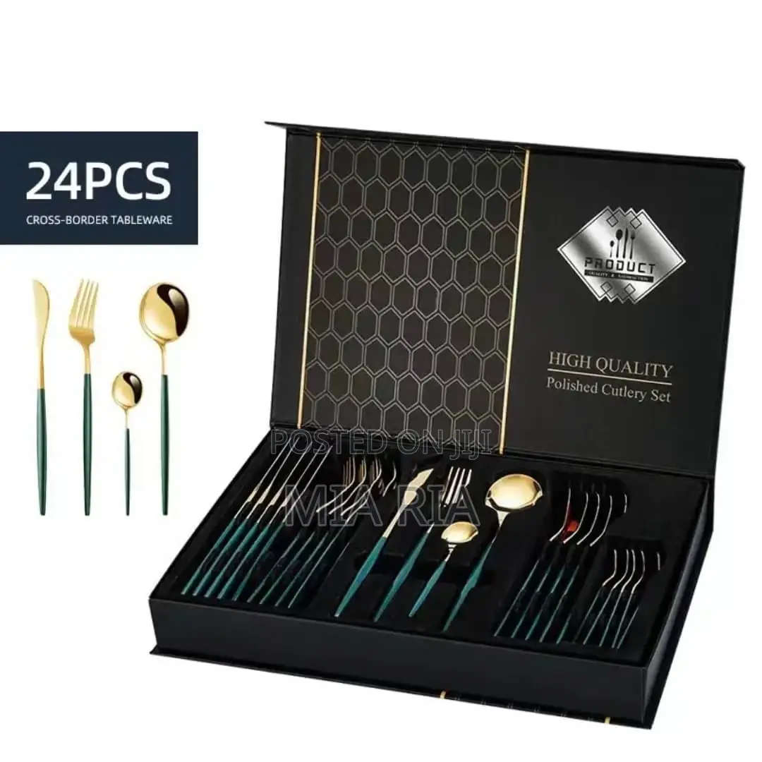 24pcs Box Cutlery Set