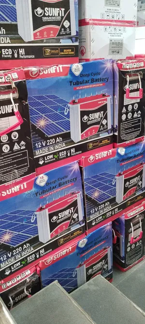Sunfit 220ah/12v Deep Cycle Tubular Battery India Made.