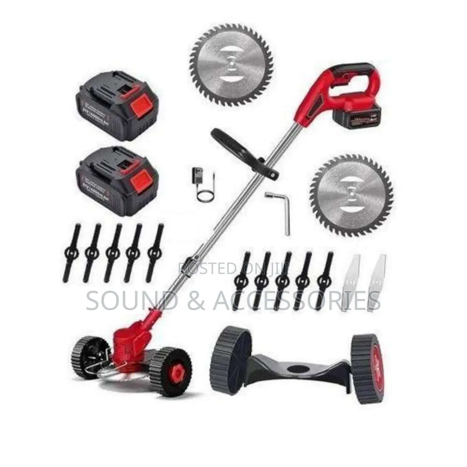 Grass Cutter Rechargeable With Two 48vh Battery