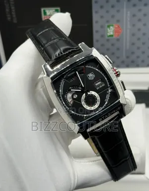 Original Tag Heuer Genuine Leather Black Watch