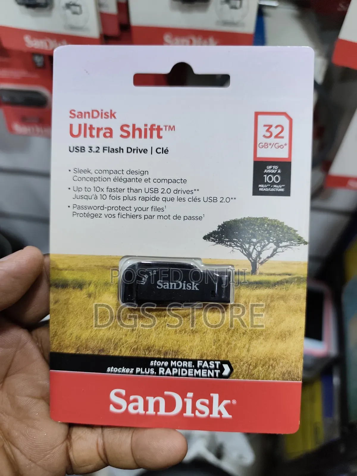Sandisk Ultra Shift Flash Drive 32gb