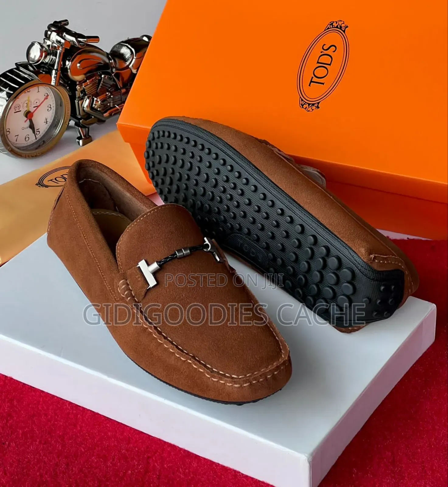 Tod's Leather/Suede Drivers