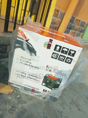 New 5.0kva (100% Copper, Model -Km7500io) Kemage Generator