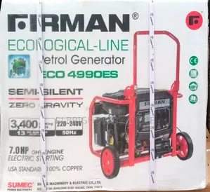 Sumec Firman 100% Copper Key Starter Generator | Eco-4990es